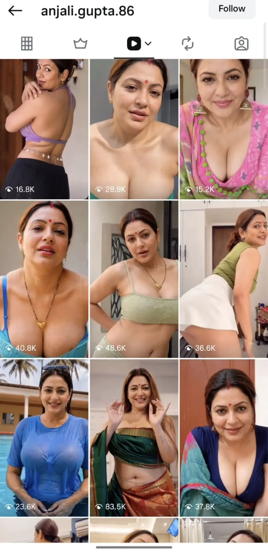Reel anjali